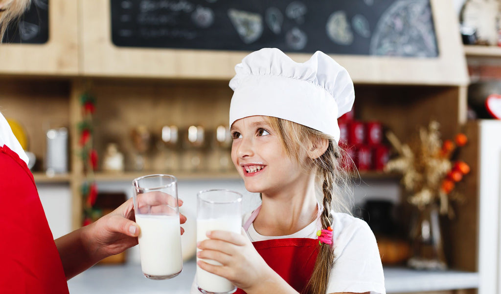 Make your kids love drinking milk- 4 smart ways to healthy milk.